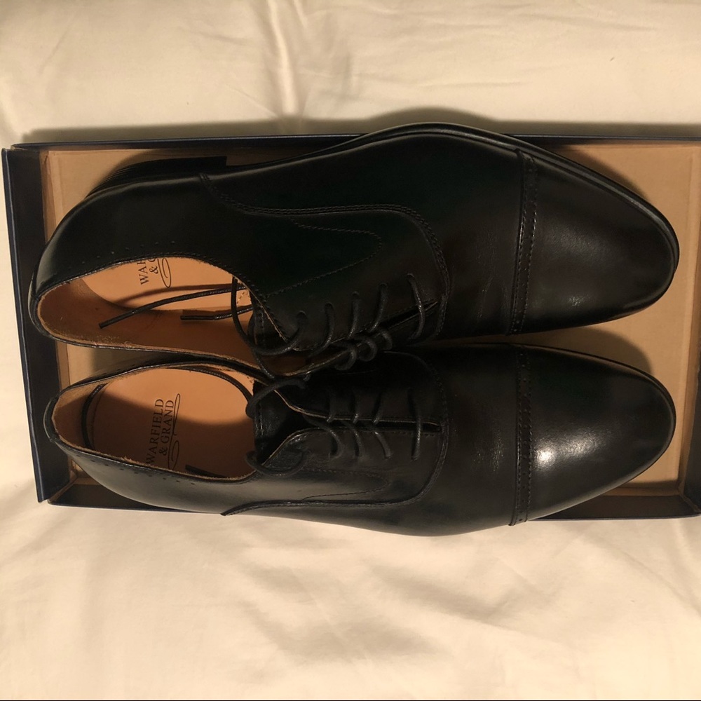 Warfield & Grand Brand New Black Dress Shoes - 9.5